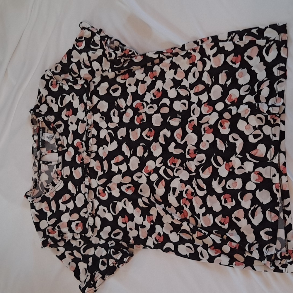Women's Floral Blouse, Size L